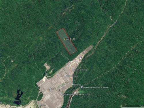 Área industrial, A.T.- 100.000m², Cubatão/SP (28384) | Miranda Carvalho Leilões