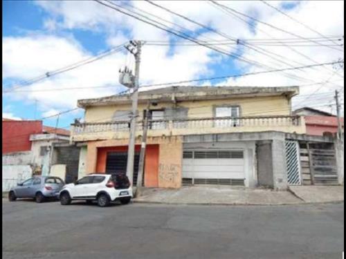 DIREITOS DO TERRENO COM 2 CASAS E 2 SALÕES COM 185,50M² - VILA PAULISTA - MOGI DAS CRUZES