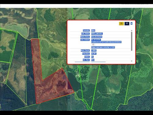 Área rural com 386.656,00 m² - Porto União/SC