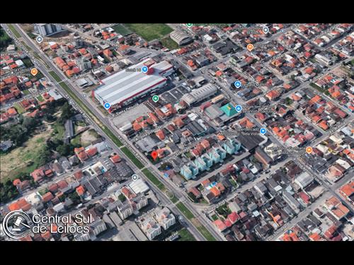 Terreno de esquina com área de 338,00m², Barreiros, no Município de São José/SC