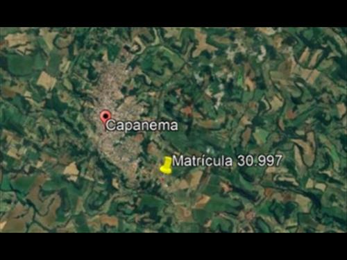 IMÓVEL URBANO COM ÁREA TOTAL DE 350,03 M2 - CAPANEMA/PR
