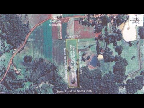 IMÓVEL RURAL COM ÁREA TOTAL DE 21.490,00m² - SÃO LUIZ GONZAGA/RS