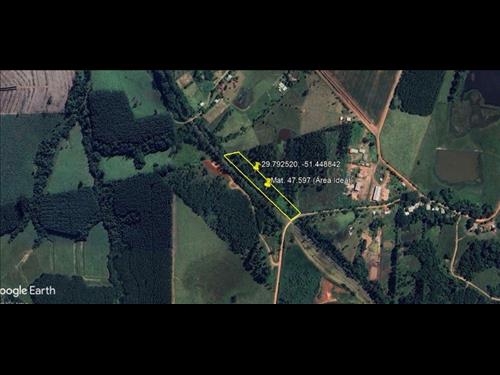 IMÓVEL RURAL  COM ÁREA TOTAL DE 8.492,840m² - MONTENEGRO/RS