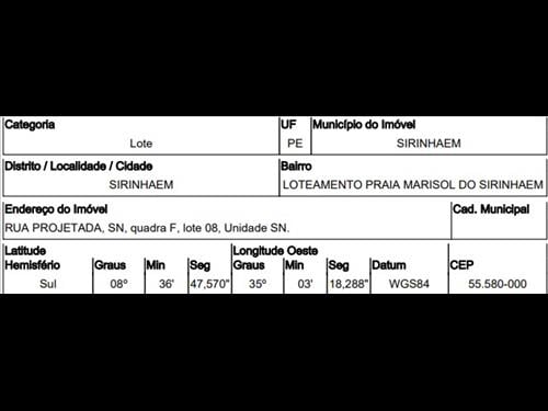 Terreno          -   - 396,00m2