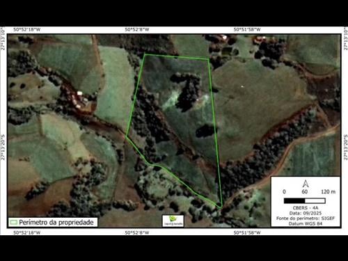Lote 6 - Monte Carlo - SC - Distr. Dal Pai - Imóvel Rural
