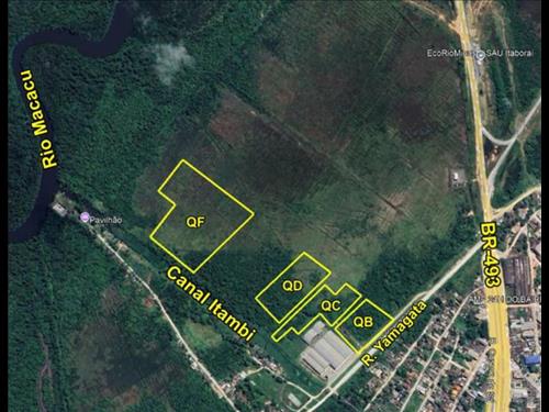 Foto de 58 Terrenos Desocupados com 69.330m² de área total no Loteamento Colônia Agrícola de Itambi, Distri...