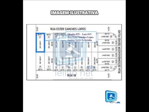 lote 15 quadra 25 Jd. Santa Terezinha