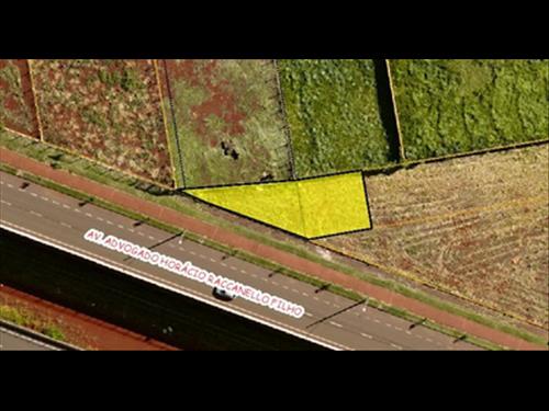 Foto de Terreno sem benfeitorias na Avenida Advogado Horácio Raccanello Filho, s/n, Faixa de Terra nº 01 -...