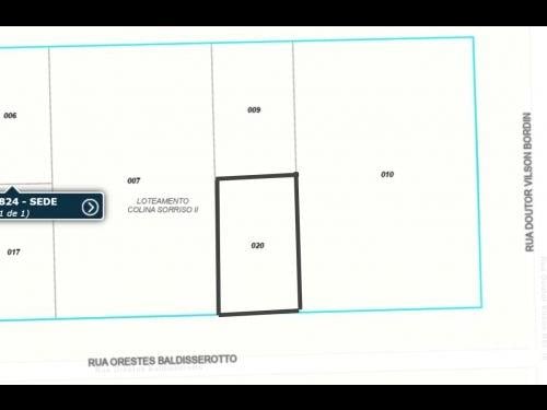 LOTE ÚNICO - LEILÃO- UM TERRENO URBANO, COM ÁREA DE 375,00M²...