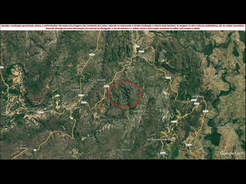 LOTE 3.1 - Imóvel c/ 50 ha. no Distrito de Nova Roma em Iaciara/GO