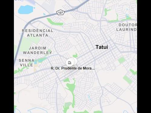 TERRENO SEM BENFEITORIAS COM ÁREA DE 5.808,00 M²  RUA DR. PRUDENTE DE MORAES  TATUÍ/SP