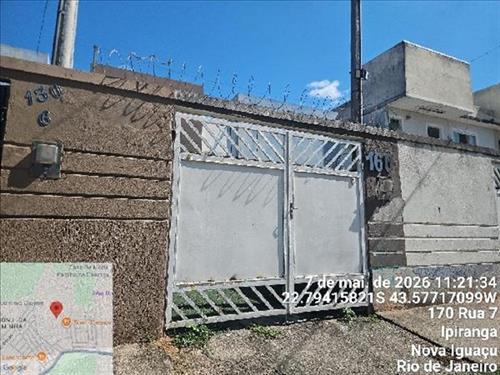NOVA IGUACU/RJ - CABUCU - CASA, 39,52 M2 DE ÁREA TOTAL, 39,52 M2 DE ÁREA PRIVATIVA, 153M2 DE ÁREA D...