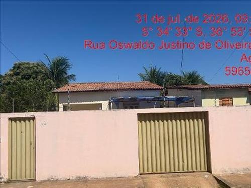 ACU /RN - BELA VISTA - CASA, 70 M2 DE ÁREA TOTAL, 70 M2 DE ÁREA PRIVATIVA, 300M2 DE ÁREA DO TERRENO...