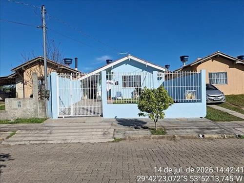 SANTA MARIA/RS - PINHEIRO MACHADO - CASA, 60,71 M2 DE ÁREA TOTAL, 48,71 M2 DE ÁREA PRIVATIVA, 164M2...