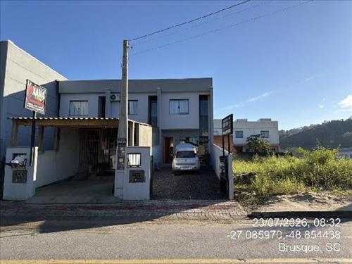 BRUSQUE/SC - LIMEIRA BAIXA - CASA, 66,6 M2 DE ÁREA TOTAL, 64,49 M2 DE ÁREA PRIVATIVA, 100,82M2 DE Á...