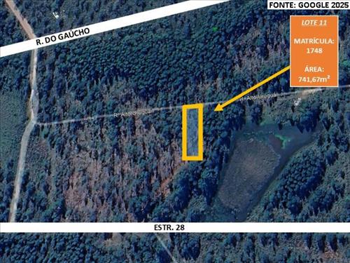 Terreno c/ 741,67m², lote 11, quadra 22, Estrada 36, Loteamento Rural Eldorado – 4ª Parte
