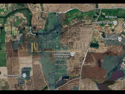 Lote nº 15 Qd R, c/ 450,00m², Condomínio Fazenda Baraúna