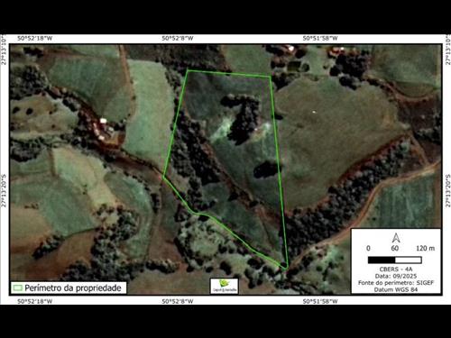 Lote 5 - Monte Carlo - SC - Distr. Dal Pai - Imóvel Rural