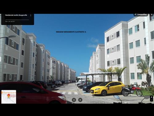 Apartamentos sob n.º 101, térreo, Bloco D do Prédio Residencial Parque Jardim Bougainville