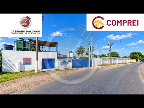 LOTE 018        Prédio industrial, com área construída de...