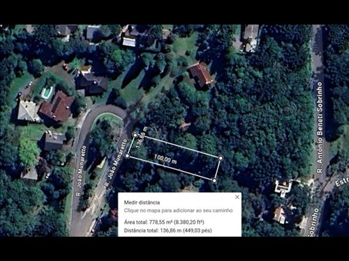 TERRENO DE 768,75M² NO LOTEAMENTO PARQUE DAS FONTES EM GRAMADO/RS