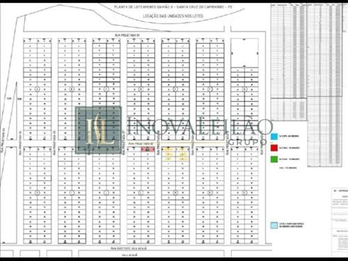 Lote nº 06 Qd M , c/ 140,00m², Lot. Gavião II - Stª Cruz do Capibaribe