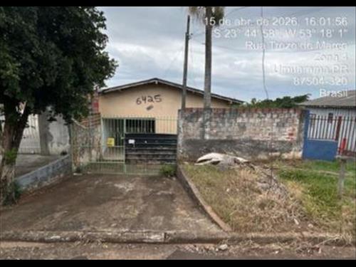 IMÓVEL URBANO COM ÁREA TOTAL DE  353,61 m2- UMUARAMA/PR