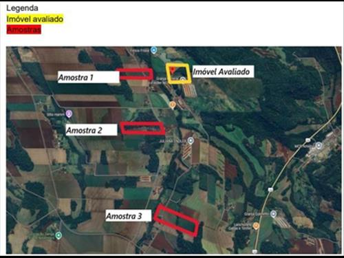 IMÓVEL RURAL COM ÁREA TOTAL DE 25.712,05 m²  EM MERCEDES-PR